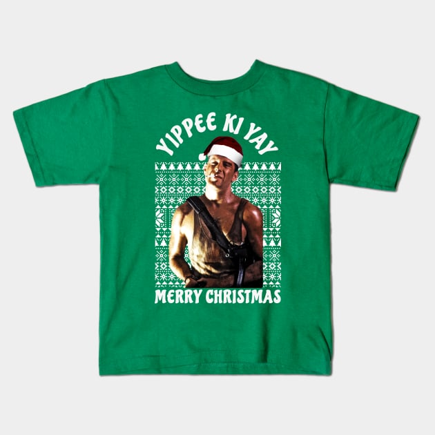 Yippee Ki Yay - die hard Kids T-Shirt by mnd_Ξkh0s